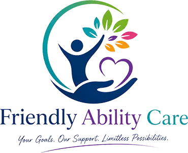 friendly ability care logo square
